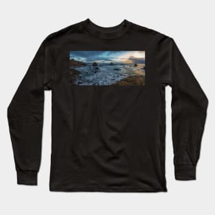 Sunset at a Northern California Beach Long Sleeve T-Shirt